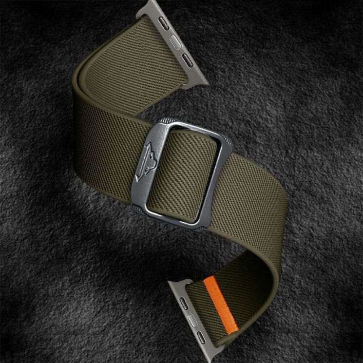 Ремешок Deexe Orbit Flex для Apple Watch 46 / 45 / 44 / SE 44 / 42 (Series 1-3) / Ultra / Ultra 2 - Orange: фото 5 из 5