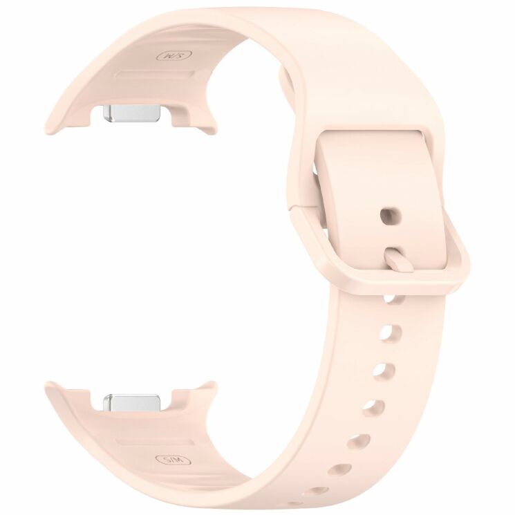 Ремешок Deexe Silicone Band для Samsung Galaxy Watch 8 (40/44mm) / 8 Classic - Light Pink: фото 3 из 7