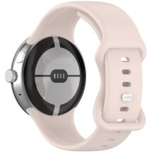 Ремешок Deexe Soft Touch для Google Pixel Watch 3 (45mm) - Pink: фото 1 из 5