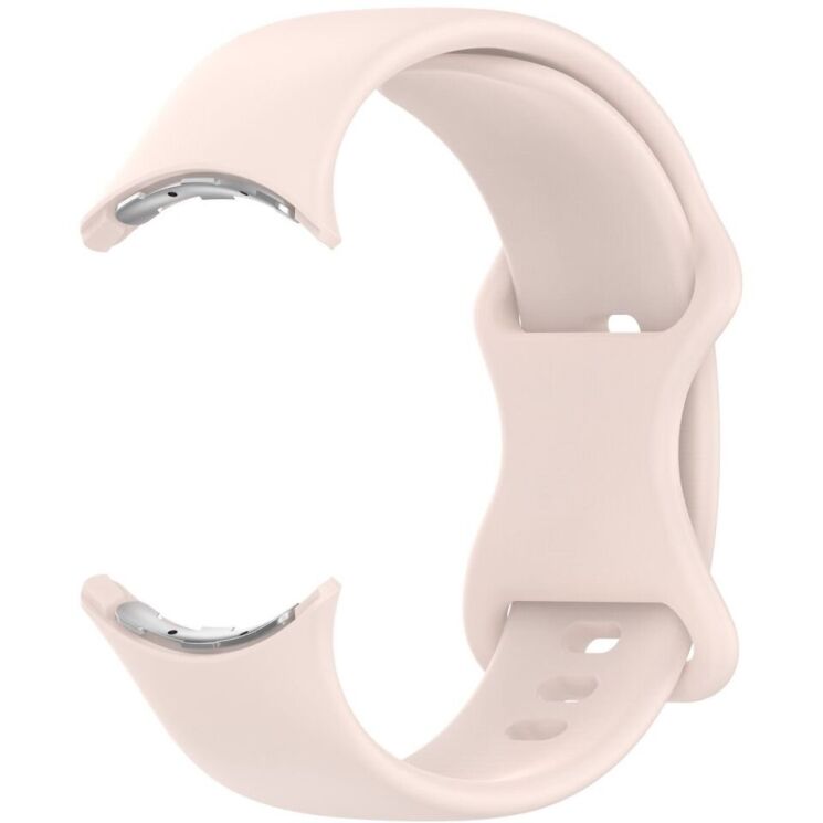 Ремешок Deexe Soft Touch для Google Pixel Watch 3 (45mm) - Pink: фото 3 из 5