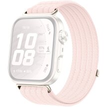 Ремешок Deexe Soft Weave для Huawei Watch Fit 4 Pro / Fit 4 / Fit 3 - Pink: фото 1 из 5