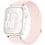 Ремешок Deexe Soft Weave для Huawei Watch Fit 4 Pro / Fit 4 / Fit 3 - Pink: фото 1 из 5