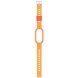 Ремешок Deexe Solid Color для Xiaomi Mi Smart Band 8 / 9 - Transparent Orange (326041O). Фото 5 из 9