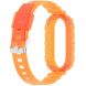 Ремешок Deexe Solid Color для Xiaomi Mi Smart Band 8 / 9 - Transparent Orange (326041O). Фото 3 из 9