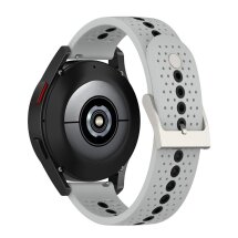 Ремінець Deexe Sport Style для годинників з шириною кріплення 20 мм - Black / Grey: фото 1 з 10