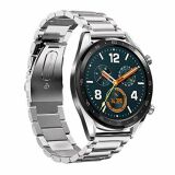 Ремінець Deexe Stainless Steel для годинників з шириною кріплення 22мм - Silver (895500S)