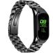 Ремінець Deexe Stainless Steel для Xiaomi Mi Smart Band 8 / 9 - Black (359411B). Фото 2 з 6
