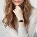 Ремінець Deexe Stainless Steel для Xiaomi Mi Smart Band 8 / 9 - Black (359411B). Фото 6 з 6