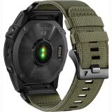 Ремешок Deexe Tactic Gear для часов Garmin c креплением Quick Fit 22mm - Olive Green: фото 1 из 4