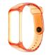 Ремешок Deexe Translucent Strap для Samsung Galaxy Fit 2 (SM-R220) - Transparent Orange (272411O). Фото 1 из 14