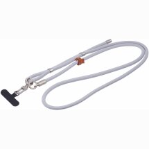 Ремінець для смартфона Deexe Crossbody Strap - Light Grey: фото 1 з 5