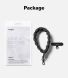 Ремінець для смартфона Ringke Holder Link Puffer (8800328813809) - Black (983010B). Фото 12 з 14