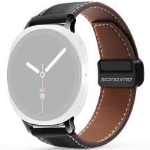 Ремінець DUX DUCIS YA Series для Samsung Galaxy Watch 8 (40/44mm) / 8 Classic - Black: фото 1 з 14