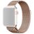 Ремінець JLT Milanese Stainless Steel для Apple Watch 46 / 45 / 44 / SE 44 / 42 (Series 1-3) / Ultra / Ultra 2 - Rose Gold: фото 1 з 8