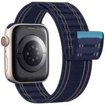 Ремінець Reframe Magic Tape для Apple Watch 49 / 46 / 45 / 44 / SE 44 / 42 (Series 1-3) / Ultra / Ultra 2 / Ultra 3 - Dark Blue: фото 1 з 6