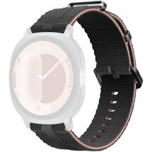 Ремінець Reframe Sport Linear для Samsung Galaxy Watch 8 (40/44mm) / 8 Classic - Black / Pink: фото 1 з 5