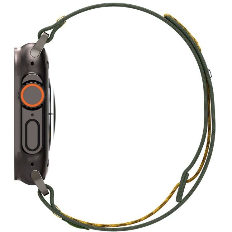 Ремінець Spigen (SGP) Athlex Air для Apple Watch 46 / 45 / 44 / SE 44 / Ultra / Ultra 2 (AMP09035) - Active Green: фото 9 з 17