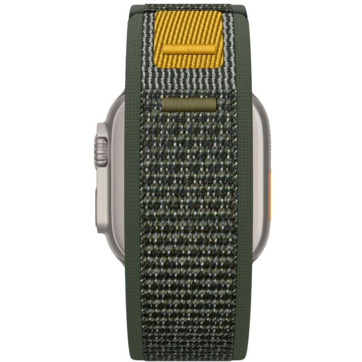 Ремінець Spigen (SGP) Athlex Air для Apple Watch 46 / 45 / 44 / SE 44 / Ultra / Ultra 2 (AMP09035) - Active Green: фото 6 з 17