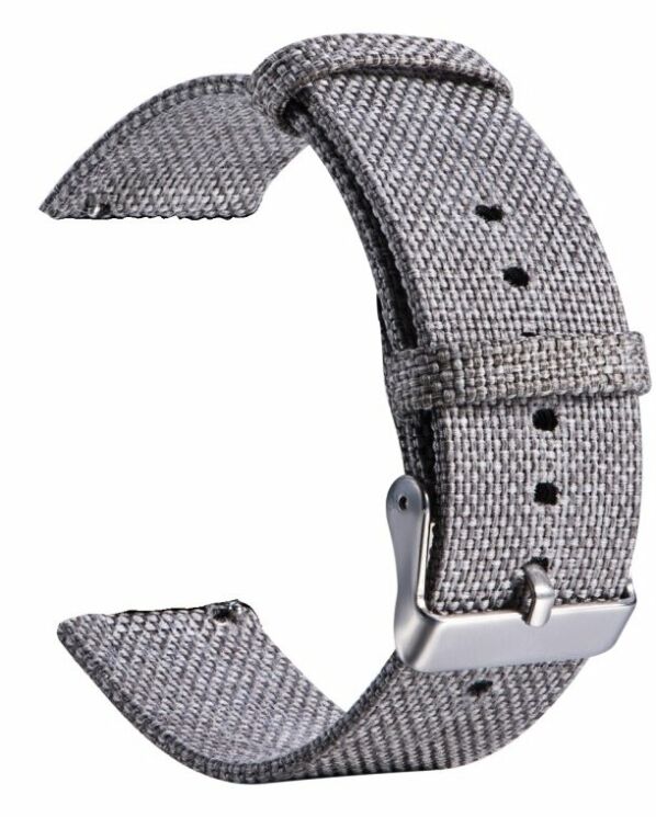 Ремінець UniCase Cloth Texture для Samsung Watch Active / Active 2 40mm / Active 2 44mm - Light Grey: фото 4 з 4