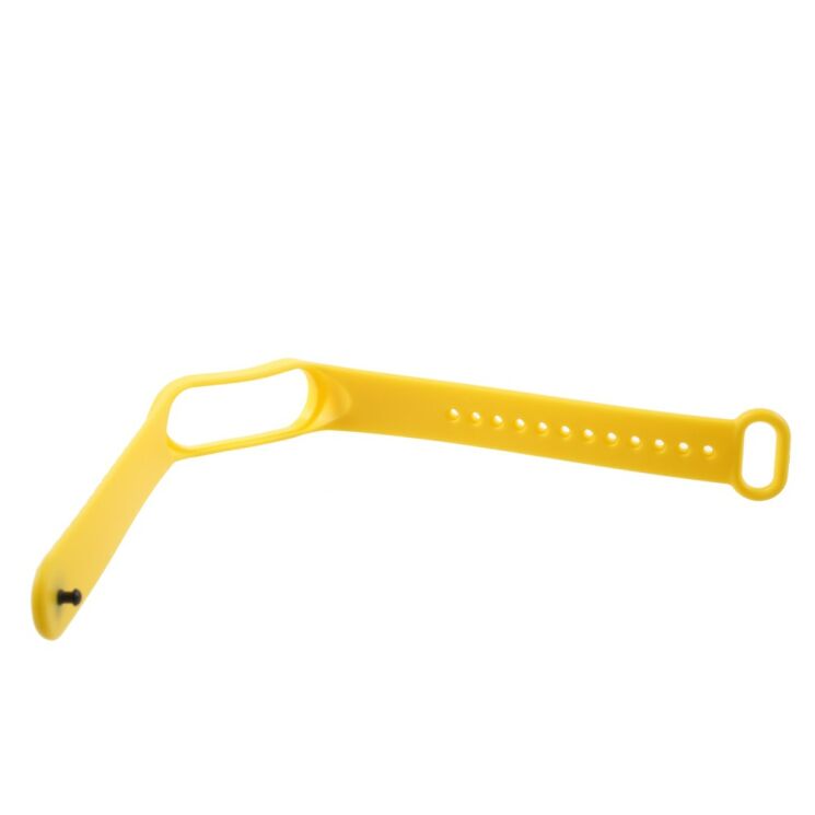 Ремінець UniCase Rhombus Texture для Xiaomi Mi Band 3 - Yellow: фото 5 з 5