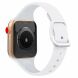 Ремешок UniCase Silicone Strap для Apple Watch 42 (Series 10) / 41 / 40 / SE 40 / 38 - White (236207W). Фото 2 из 5