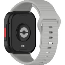 Ремешок UniCase Silicone Strap для Xiaomi Redmi Watch 6 / 6 Active / 6 Lite / 5 / 4 - Light Grey: фото 1 из 8