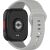 Ремешок UniCase Silicone Strap для Xiaomi Redmi Watch 6 / 6 Active / 6 Lite / 5 / 4 - Light Grey: фото 1 из 8
