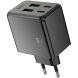 Сетевое зарядное устройство Hoco CS18A PD45W 2C+2U - Black (960211B). Фото 3 из 8