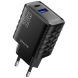 Сетевое зарядное устройство Proove Speed Surge 20W (USB + Type-C) - Black (346177B). Фото 1 из 3