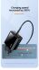 Мережевий зарядний пристрій USAMS CC133 T40 QC3.0 + PD (20W) - Black (960147B). Фото 7 з 13