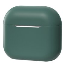 Силіконовий чохол Deexe Silicone Case (FH) для Apple AirPods 3 - Green: фото 1 з 9
