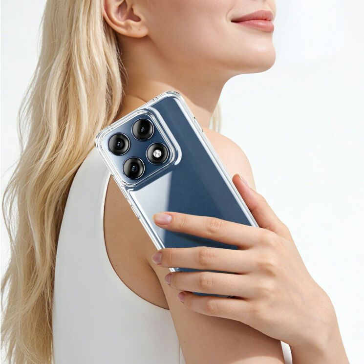 Силіконовий чохол IMAK UX-10 Series для Motorola Edge 70 Pro - Transparent (412022T) Силіконовий чохол IMAK UX-10 Series для Motorola Edge 70 Pro - Transparent: фото 8 з 9