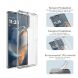 Силіконовий (TPU) чохол IMAK UX-5 Series для Motorola Edge 50 Fusion - Transparent (354257T). Фото 5 з 7