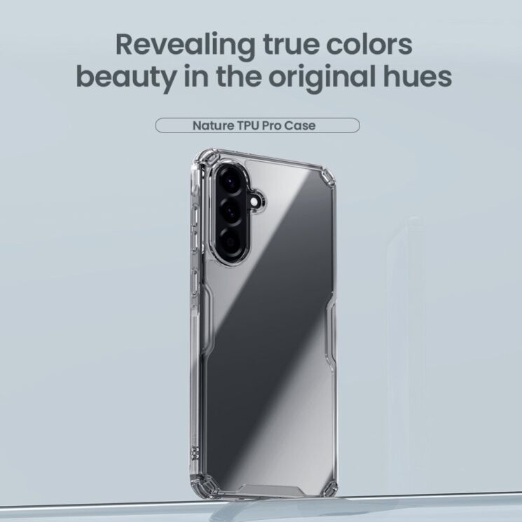 Силіконовий чохол NILLKIN Nature TPU Pro для Samsung Galaxy A56 (A566) - Transparent: фото 6 з 16