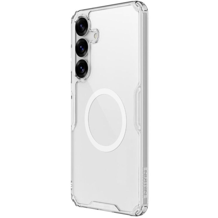 Силіконовий чохол NILLKIN Nature TPU Pro Magnetic для Samsung Galaxy S25 Plus (S936) - White: фото 2 з 14