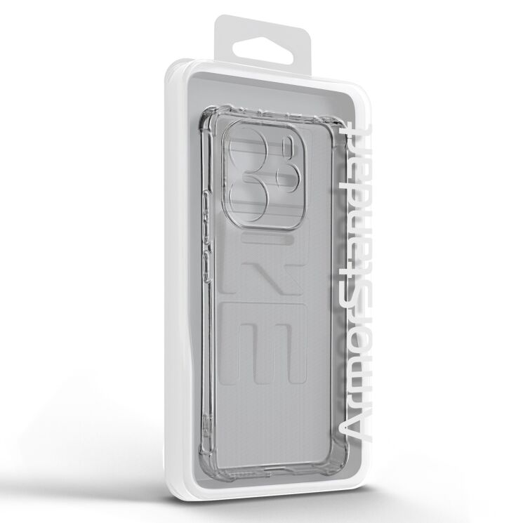 Силиконовый (TPU) чехол ArmorStandart Air Force для Xiaomi Redmi Note 14 4G - Transparent: фото 6 из 6