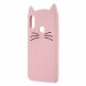 Силиконовый (TPU) чехол Deexe Cat 3D Series для Xiaomi Redmi Note 7 / Note 7 Pro - Pink (219181P). Фото 2 из 3