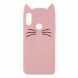 Силиконовый (TPU) чехол Deexe Cat 3D Series для Xiaomi Redmi Note 7 / Note 7 Pro - Pink (219181P). Фото 1 из 3