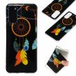 Силиконовый (TPU) чехол Deexe LumiCase для Samsung Galaxy S20 (G980) - Feather Dream Catcher (316060C)