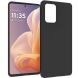 Силиконовый (TPU) чехол Deexe Matte Case для Motorola Moto G85 - Black (357002B). Фото 1 из 4