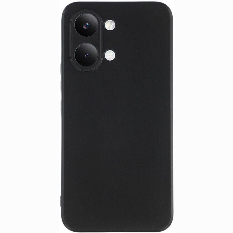 Силіконовий (TPU) чохол Deexe Matte Case для Xiaomi Poco X8 Pro Max - Black (410812B) Силіконовий (TPU) чохол Deexe Matte Case для Xiaomi Poco X8 Pro Max - Black: фото 1 з 6