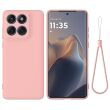 Силиконовый (TPU) чехол Deexe Silicone Case для Motorola Edge 70 Fusion - Pink (409529P)