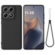 Силиконовый (TPU) чехол Deexe Silicone Case для Motorola Edge 70 Pro - Black (412019B)