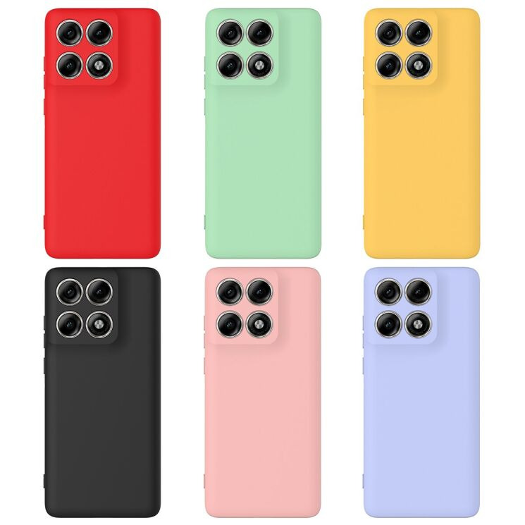 Силіконовий (TPU) чохол Deexe Silicone Case для Motorola Edge 70 Pro - Red: фото 2 з 9