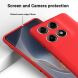 Силіконовий (TPU) чохол Deexe Silicone Case для Motorola Edge 70 Pro - Red (412019R). Фото 5 з 9