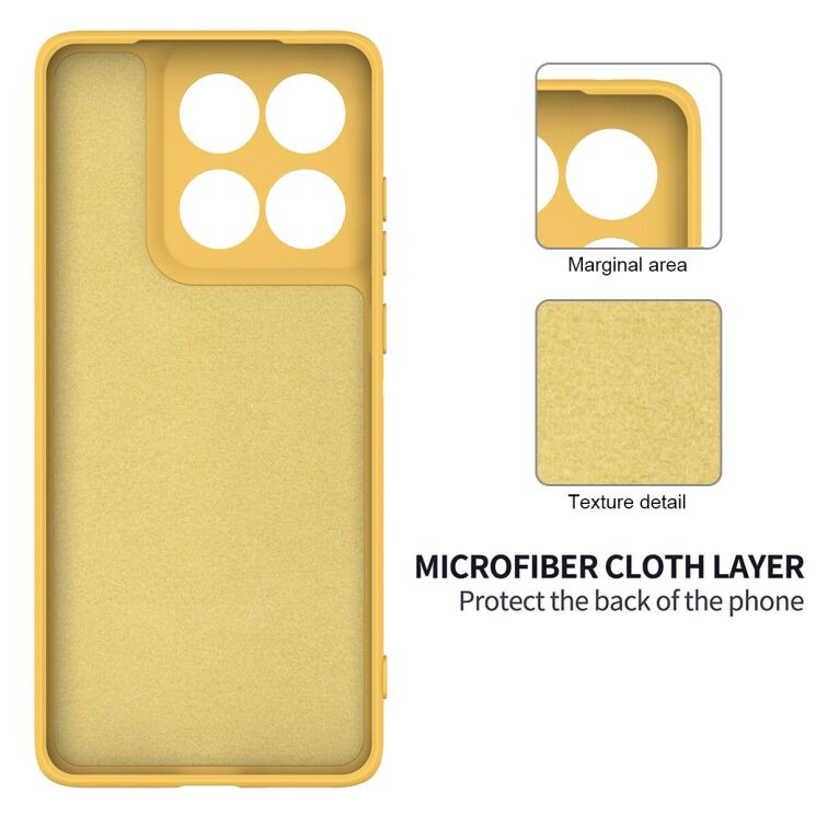 Силіконовий (TPU) чохол Deexe Silicone Case для Motorola Edge 70 Pro - Red: фото 7 з 9