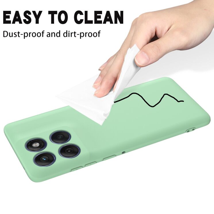 Силіконовий (TPU) чохол Deexe Silicone Case для Motorola Moto G77 - Black: фото 7 з 7