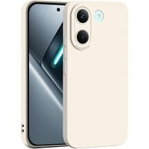 Силиконовый (TPU) чехол Deexe Silicone Case для Xiaomi Poco X8 Pro - White: фото 1 из 5