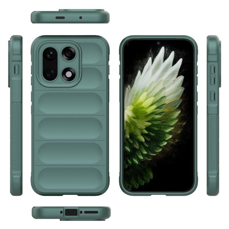 Силиконовый (TPU) чехол Deexe Terra Case для OnePlus 15 - Dark Blue: фото 7 из 7