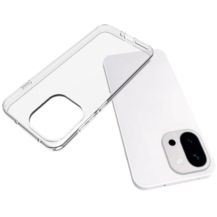 Силиконовый (TPU) чехол Deexe UltraThin для OnePlus 13T - Transparent: фото 4 из 5